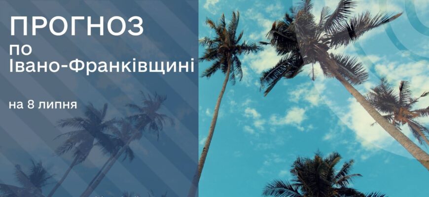 Прогноз погоди на 8 липня 2026 року