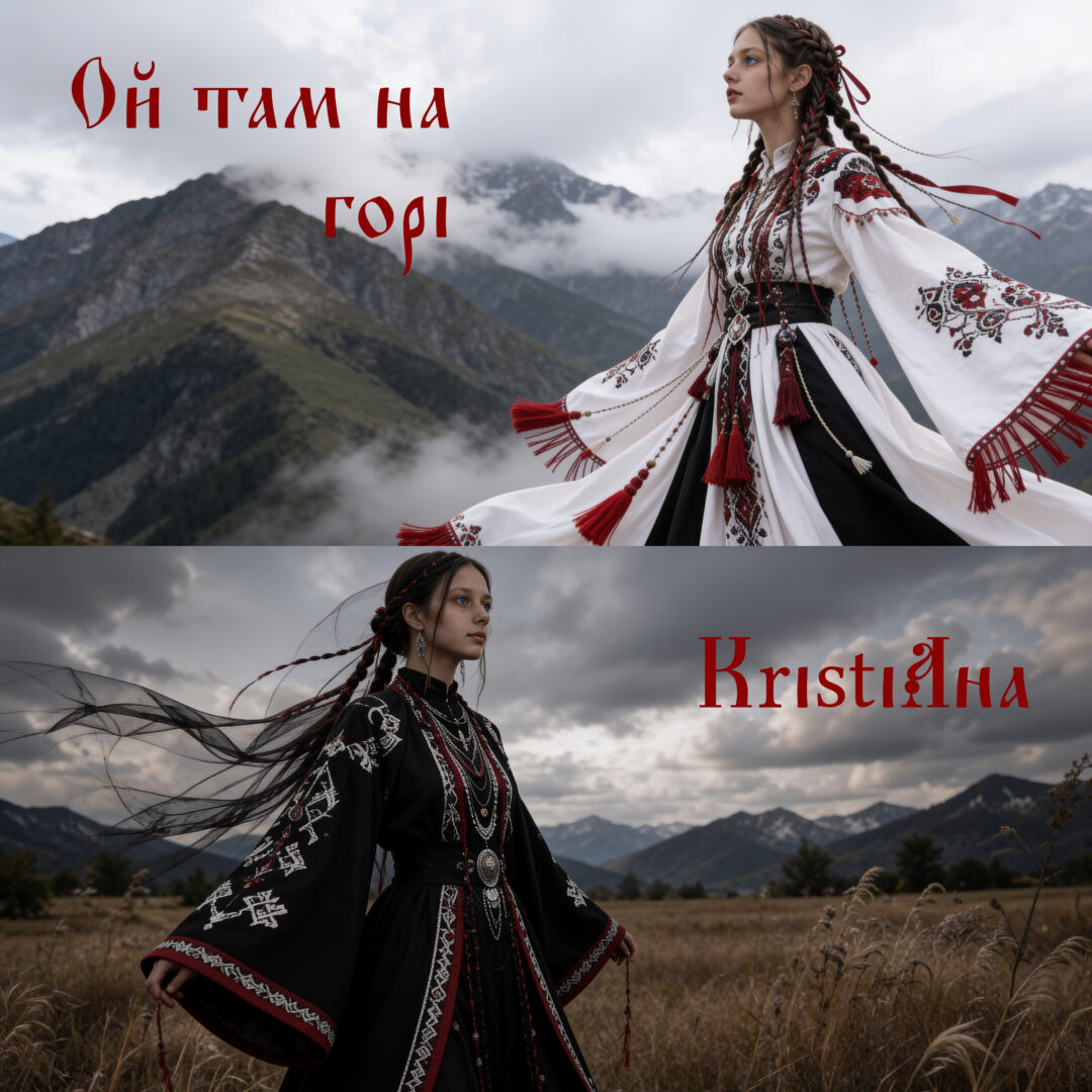 bkam7d - Юна українська співачка KristiAna презентує новий трек «Ой там на горі» - rai.ua