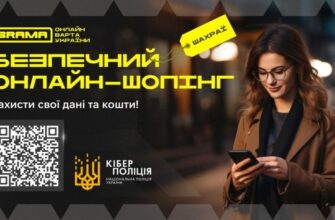 Дотримуйтеся правил кібербезпеки щодня: купівля товару в Інтернеті