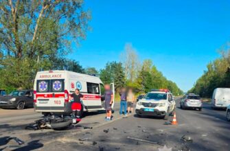 Поліцейські встановлюють обставини смертельної аварії в обласному центрі
