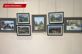 В Івано-Франківську презентували виставку полотен Зіновія Осадци. Відео