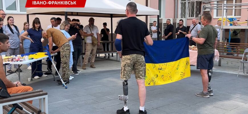 Від пацієнтів до побратимів: ветерани підтримали військових, які проходять лікування