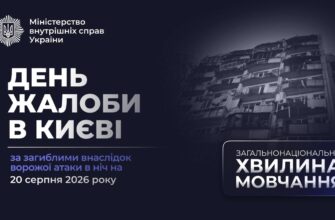 21 серпня – День жалоби за жертвами російської атаки