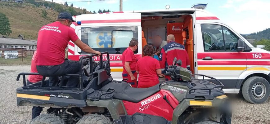 Рятувальники надали допомогу харків'янину в горах