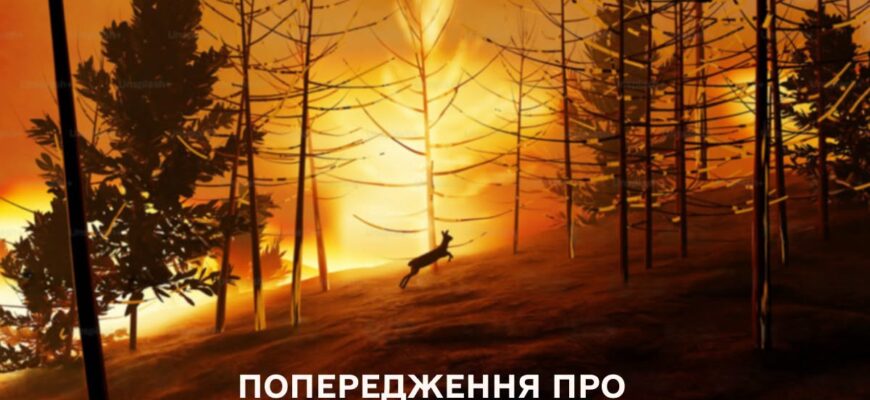 Рятувальники попереджають про пожежну небезпеку
