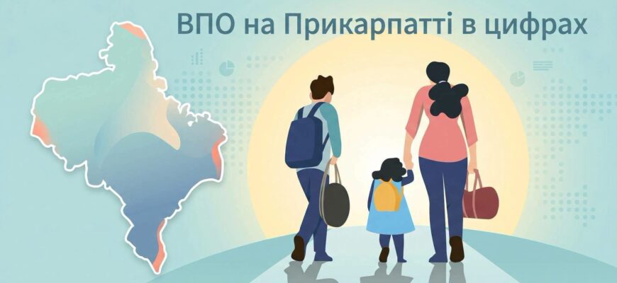 ВПО в цифрах на Прикарпатті станом на 03.08.2026