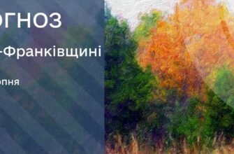 Прогноз погоди на 14 серпня 2026 року