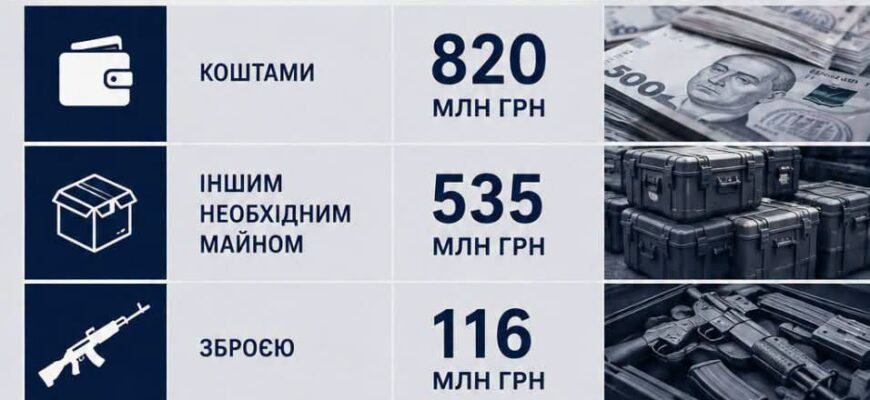 У 2026 році прокуратура передала понад 1,5 млрд грн на потреби ЗСУ