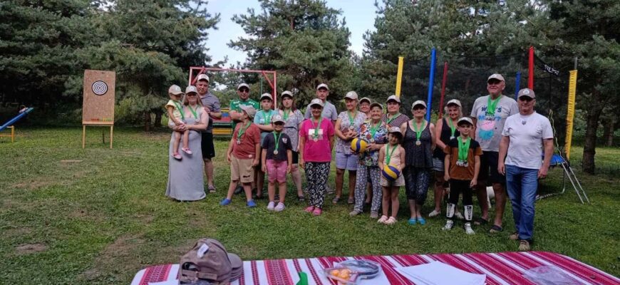 У Калуші провели спортивну зустріч для ветеранів та їхніх родин