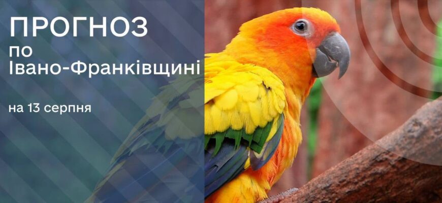 Прогноз погоди на 13 серпня 2026 року