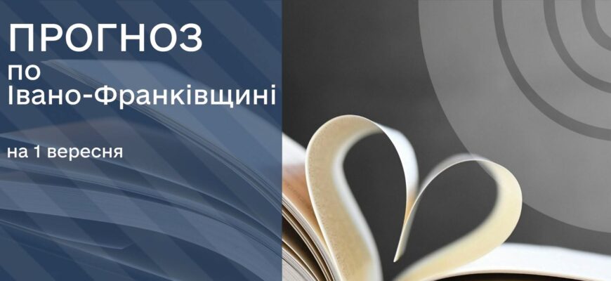 Прогноз погоди на 1 вересня 2026 року