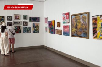 В Івано-Франківську відкрили експозицію до Дня Незалежності. Відео