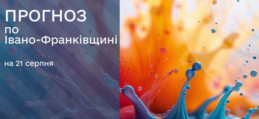 Прогноз погоди на 21 серпня 2026 року