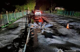 Надвірна: в аварії загинув 21-річний пасажир мотоцикла