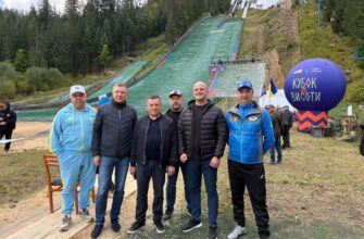 У Ворохті вдруге відбулися змагання зі стрибків на лижах з трампліна