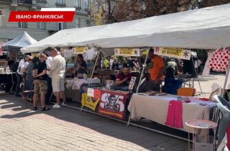 В Івано-Франківську розгорнули Ветеранський ярмарок. Відео
