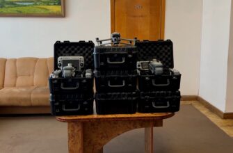 Для бійців 50-го полку НГУ передали безпілотні комплекси Matrice 4T. Відео