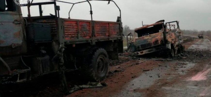 рос. командир використав цивільних жінок як «живий щит» для відступу окупантів із Сумщини