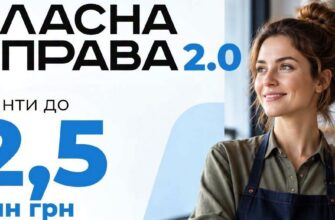 Стартувала оновлена програма «Власна справа 2.0»