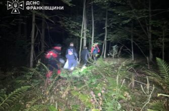 Рятувальники Прикарпаття допомогли заблукалим у лісі та туристу в горах