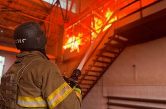 Рятувальники ліквідували пожежу, спричинену ворожою атакою
