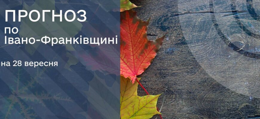 Прогноз погоди на 28 вересня 2026 року