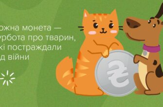Триває благодійна акція зі збору монет для тварин