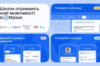Уже 337 шкіл області користуються екосистемою «Мрія»