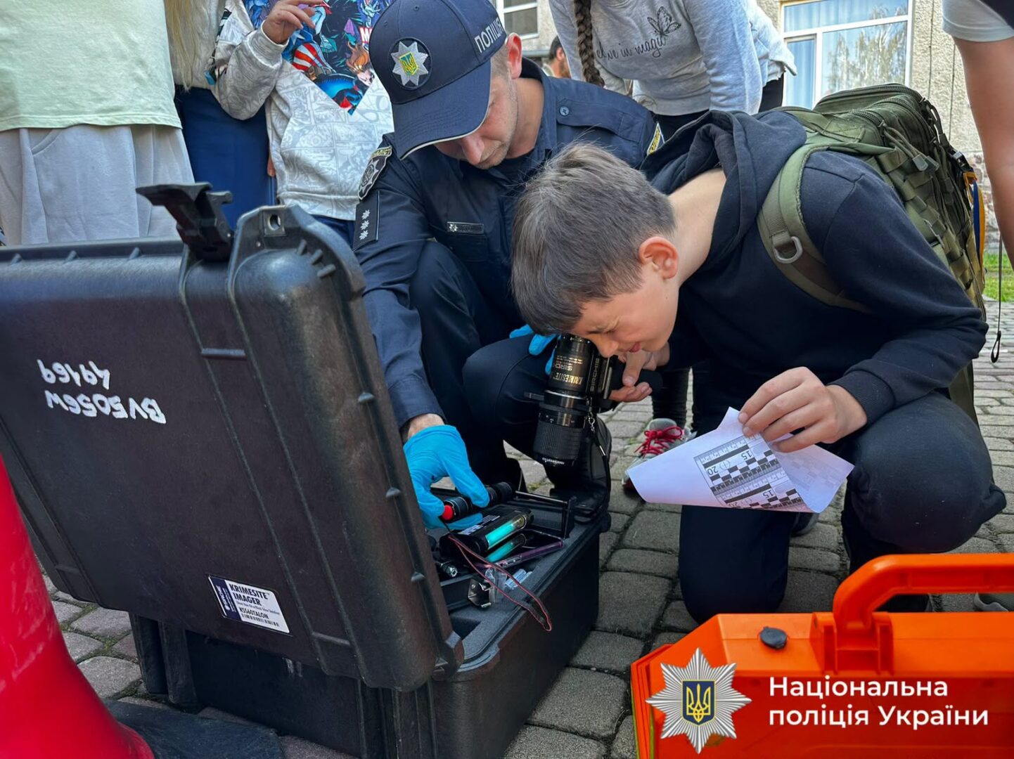 yyydiuzpy - У Крихівецькому ліцеї поліцейські провели інтерактивне заняття - rai.ua