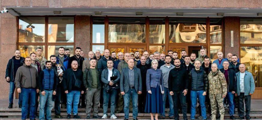 На Прикарпатті відбулися перші установчі збори Ради ветеранів
