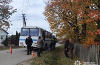 На Калущині внаслідок наїзду автобуса загинув чотирирічний хлопчик