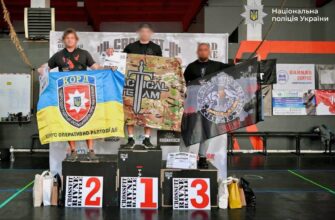 Спецпризначенець поліції Прикарпаття виборов срібло на змаганнях з CrossFit