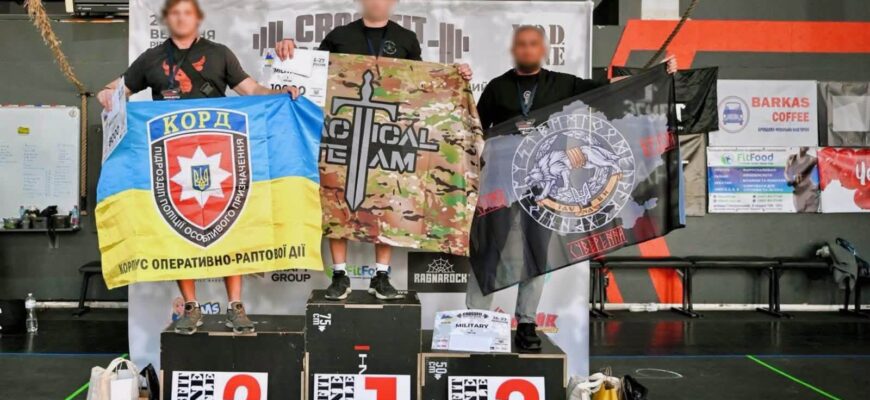 Спецпризначенець поліції Прикарпаття виборов срібло на змаганнях з CrossFit