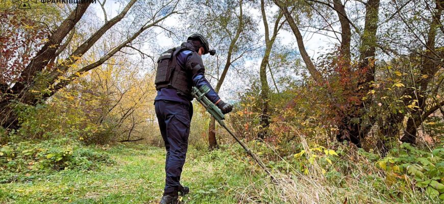 Прикарпатські сапери знищили два вибухонебезпечні предмети