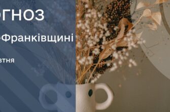 Прогноз погоди на 10 жовтня 2026 року