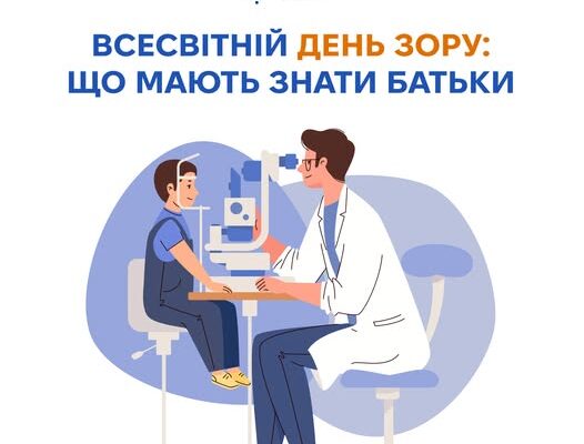 5% дітей віком до 17 років станом на 2024 рік мали порушення гостроти зору