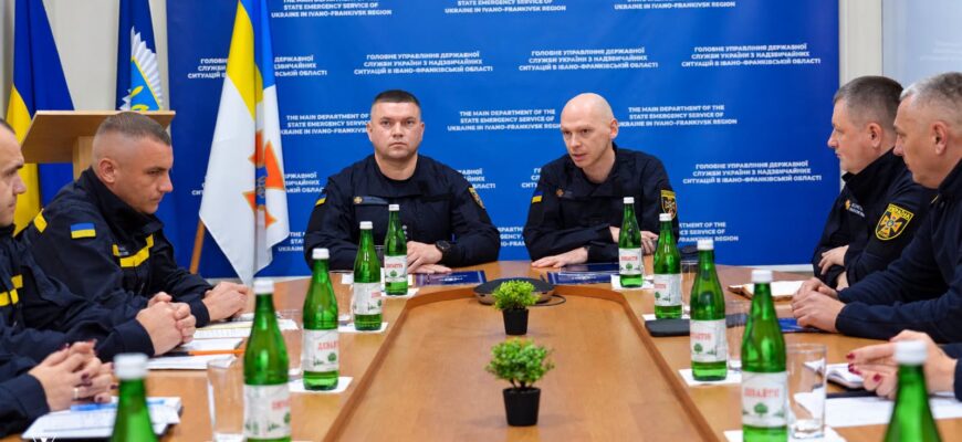 На Прикарпатті представили начальника ГУ ДСНС Антона Плахотнього