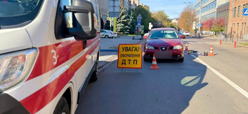На вулиці Сахарова трапилась смертельна ДТП