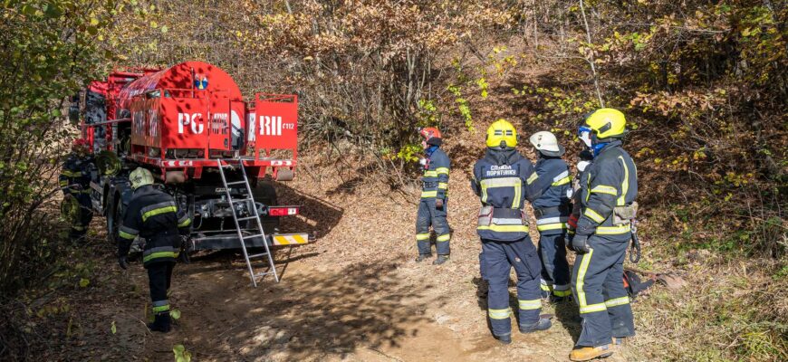 Рятувальники вдосконалювали реагування у важкодоступній місцевості у Румунії