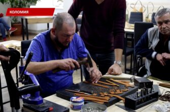У Коломийському ветеранському просторі «Гарт» провели мистецький майстер-клас