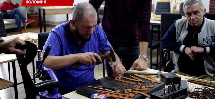 У Коломийському ветеранському просторі «Гарт» провели мистецький майстер-клас